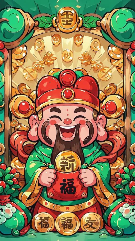 恭喜发财手机壁纸图片截图2