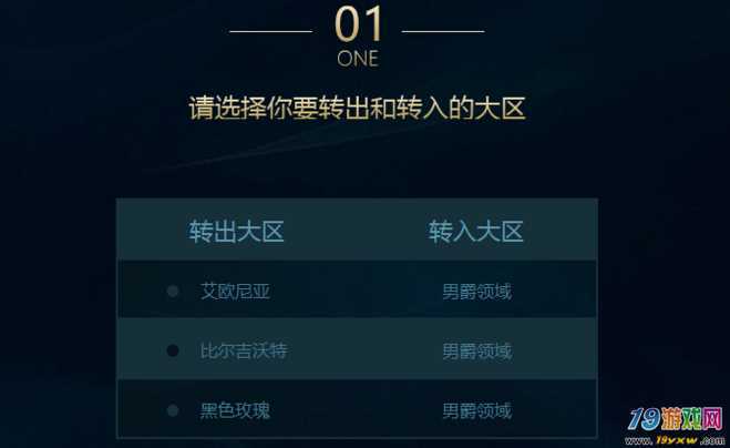 英雄联盟转区系统说明