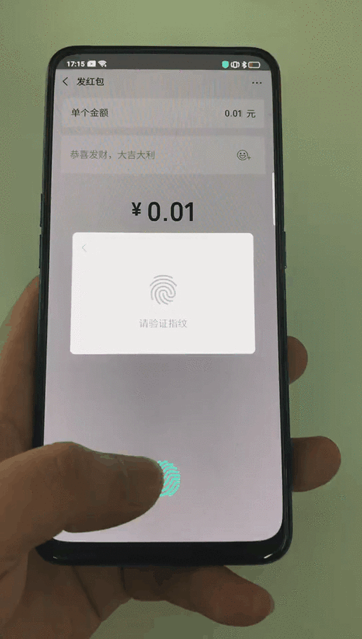 下载app指纹后显示付费