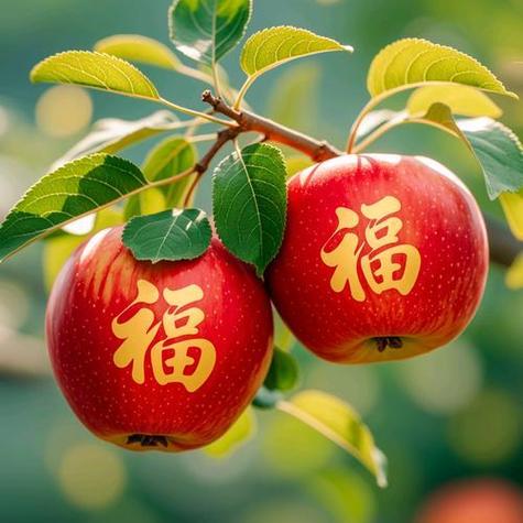 微信红苹果图片