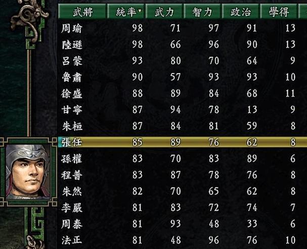三国志9古武将截图3