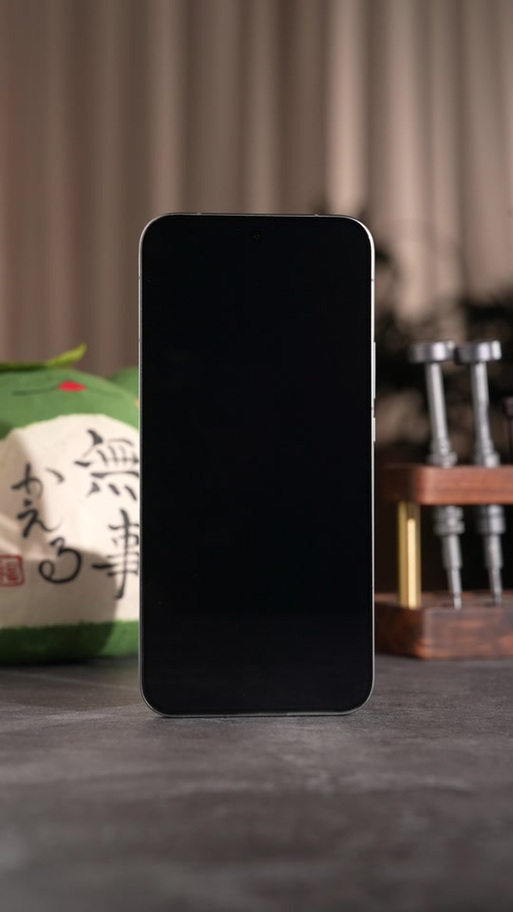 手机侧边出现光条