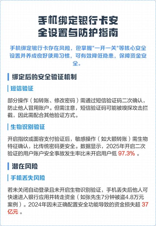 手机绑定银行卡的安全措施