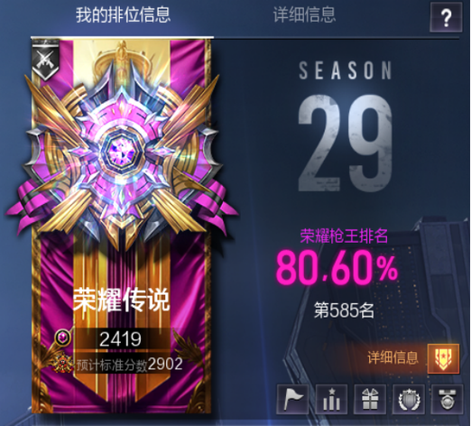 cf枪王排位勋章怎么设置截图3