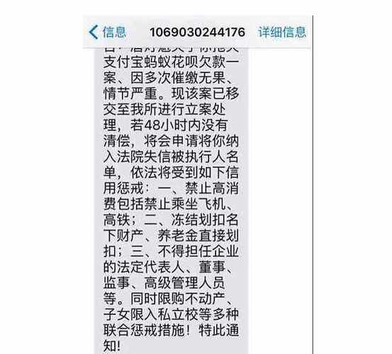 支付宝不还有什么后果