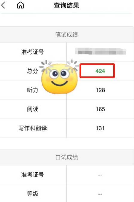 2021上半年英语四六级成绩查询