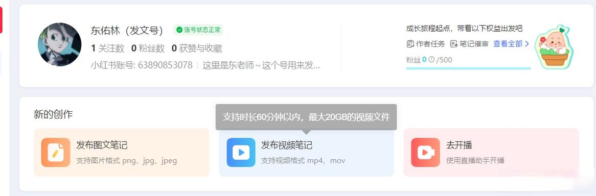 小红薯账号
