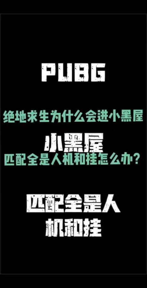 pubg小黑屋匹配全是人机