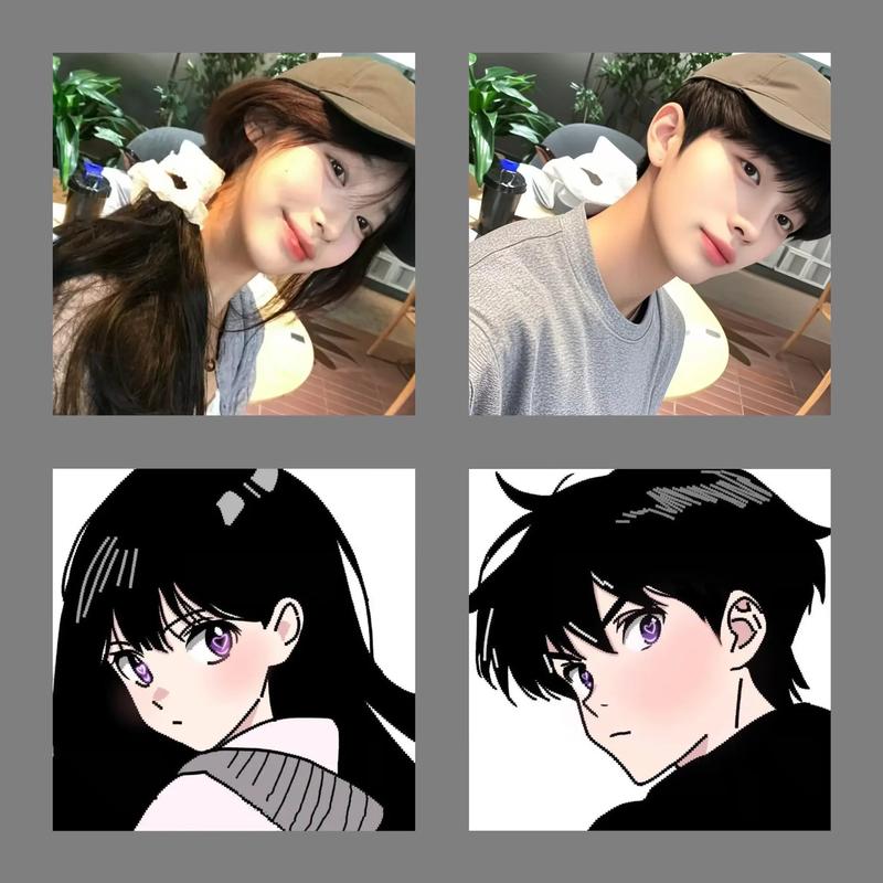 独一无二的情侣头像 与众不同