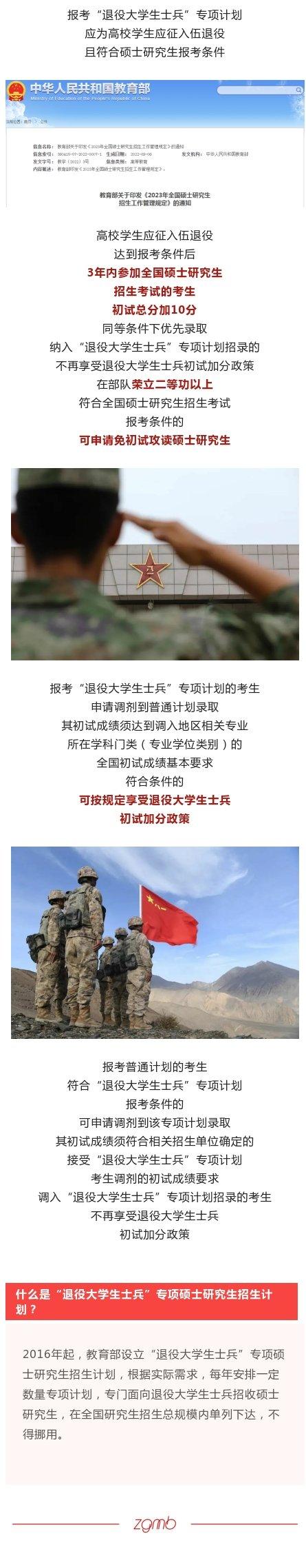 退役士兵计划考研
