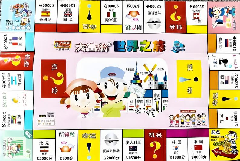 大富翁卡牌图鉴及规则