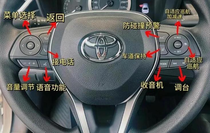 21款雷凌中控功能介绍