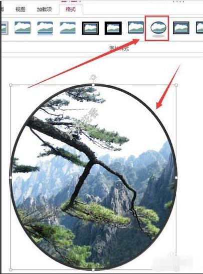 如何将图片弄成圆的