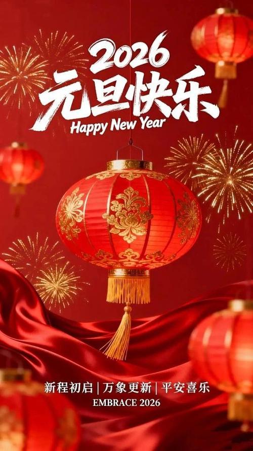 元旦祝福图片带字
