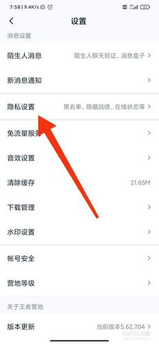 王者营地怎么设置不在线