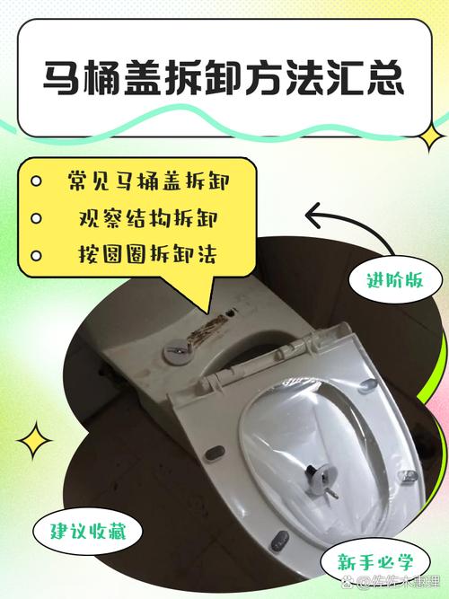马桶盖怎么拆卸?