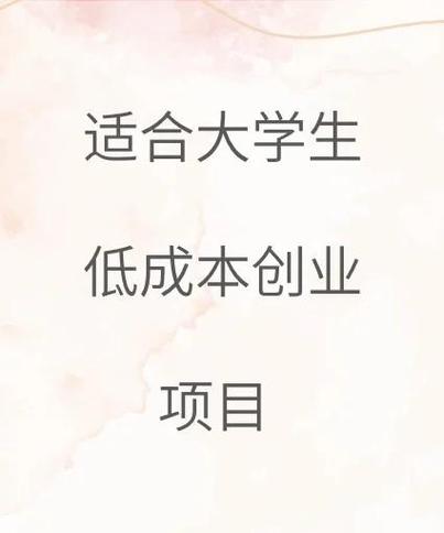 在校大学生创业点子