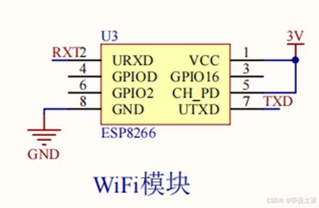 wifi模块引脚接线图