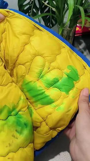 羽绒服串色了最简单处理