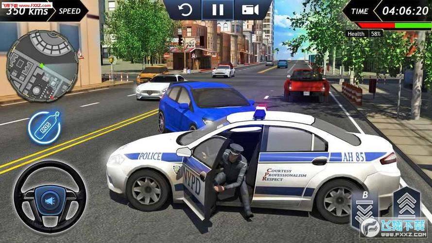 警车驾驶模拟器无限金币版