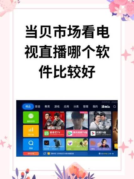 当贝市场看电视直播的方法