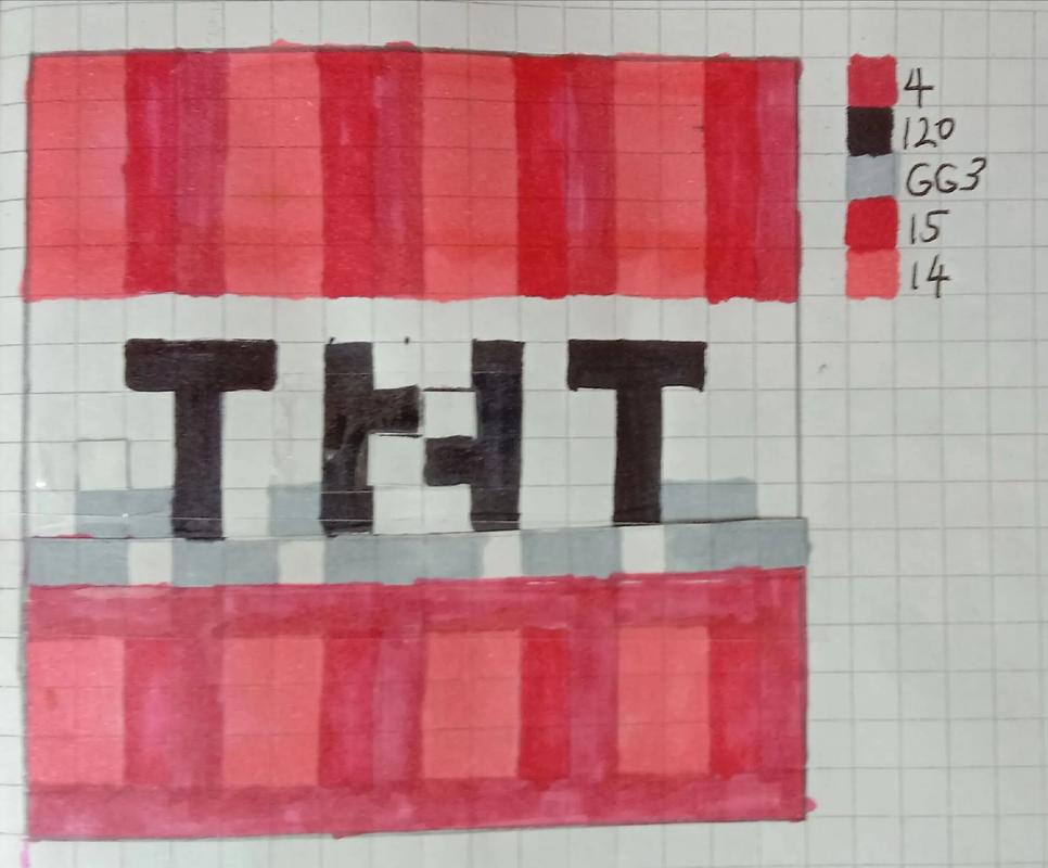 我的世界怎么做TNT