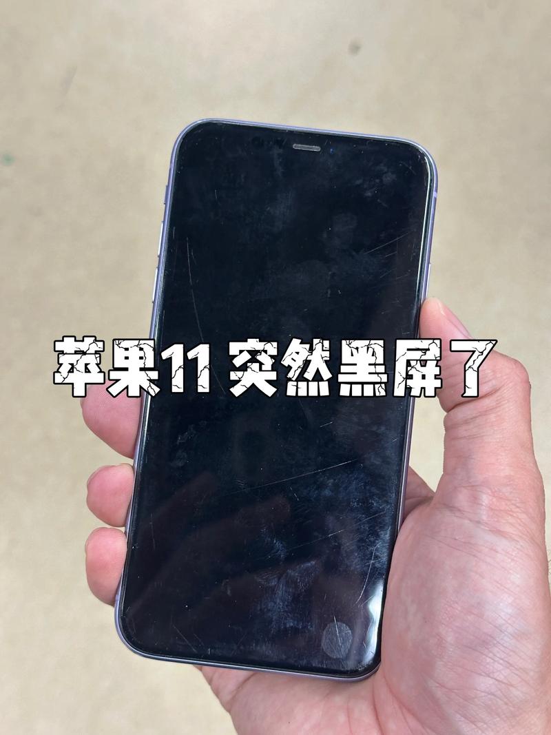 苹果一直黑屏开不了机
