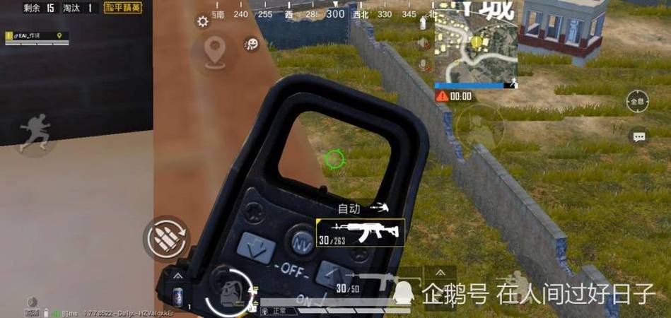 和平精英不能左右探头
