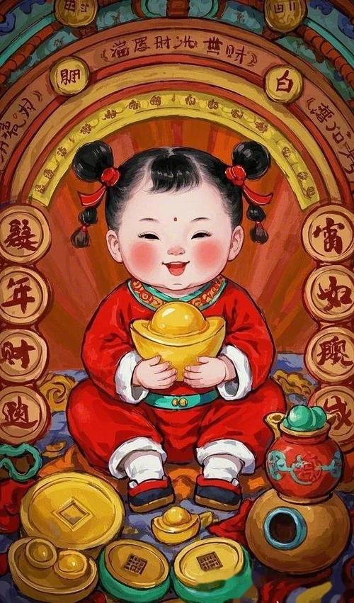 招财进宝吉祥如意