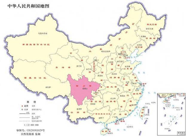 看看四川地图