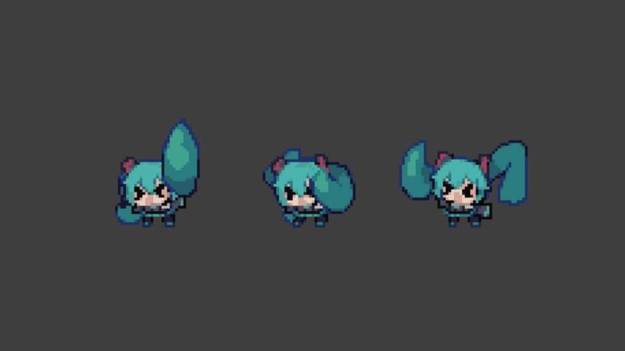 初音未来的zw像素图