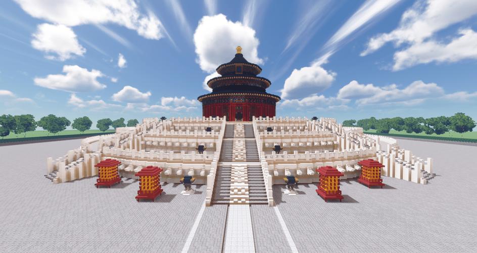 我的世界中国古代建筑
