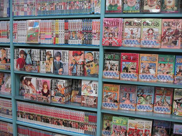 日本商店卖的漫画书有中文吗