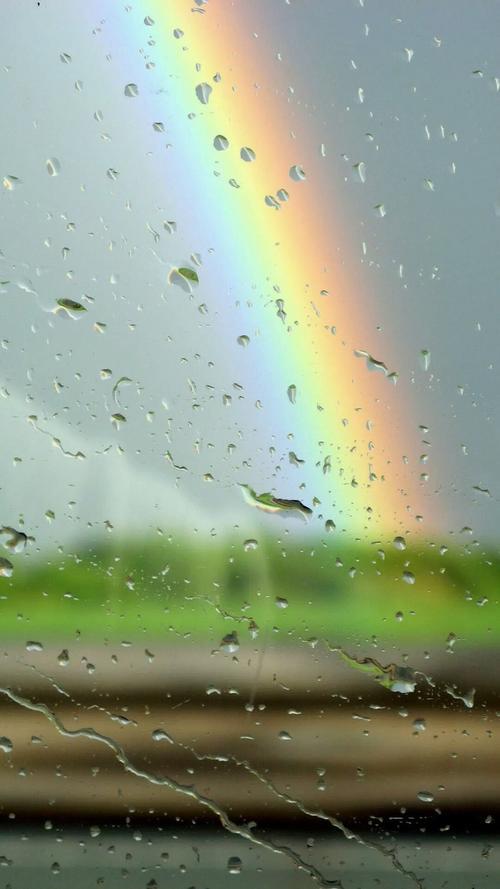雨后彩虹图片大全