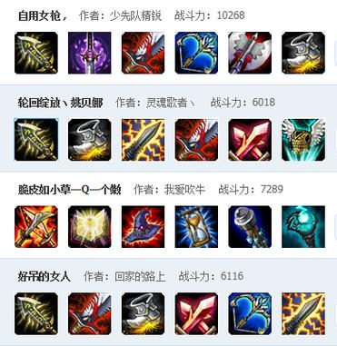 赏金猎人出装顺序图