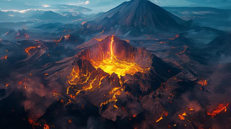 下载一个火山