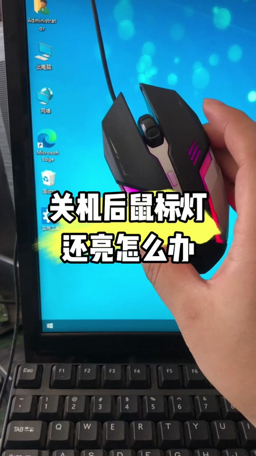 电脑鼠标一直闪烁是怎么回事