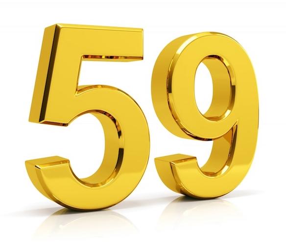 五开停59还是60