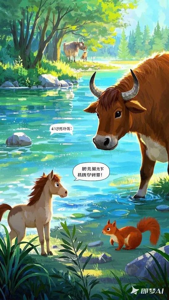 睡前故事小马过河