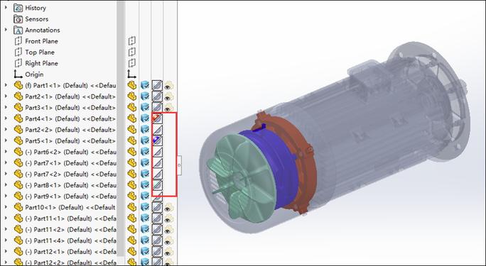 SolidWorks替换零部件