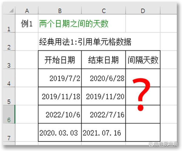 excel年月日函数