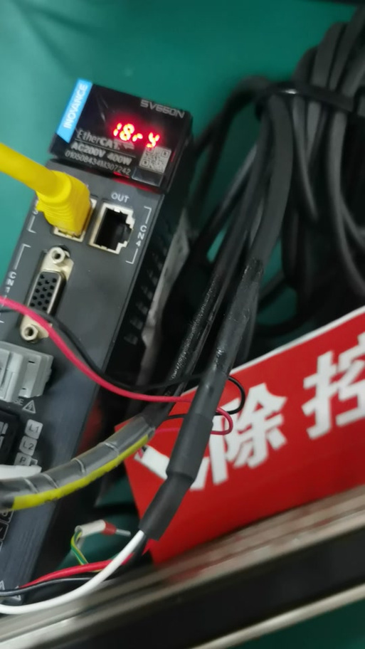 汇川伺服参数无法修改