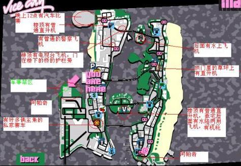 罪恶都市手机版飞机在哪里
