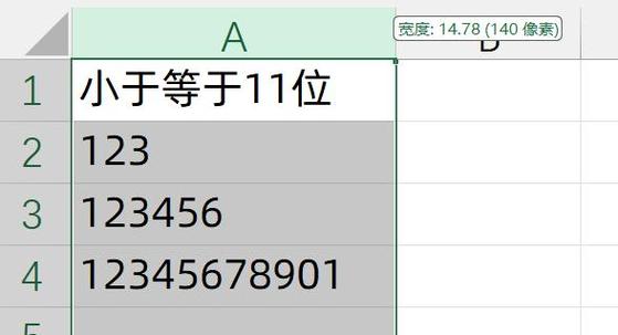输入长数字出现E+