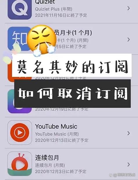 删除订阅记录的方法