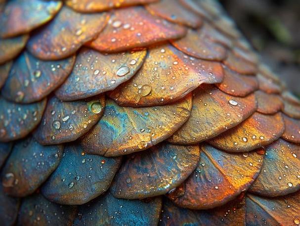 龙鳞鳞片图 龙鳞鳞片图