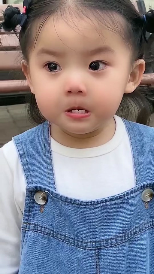 抖音里萌宝一个东北小女孩