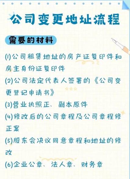 公司注册地址变更有什么影响