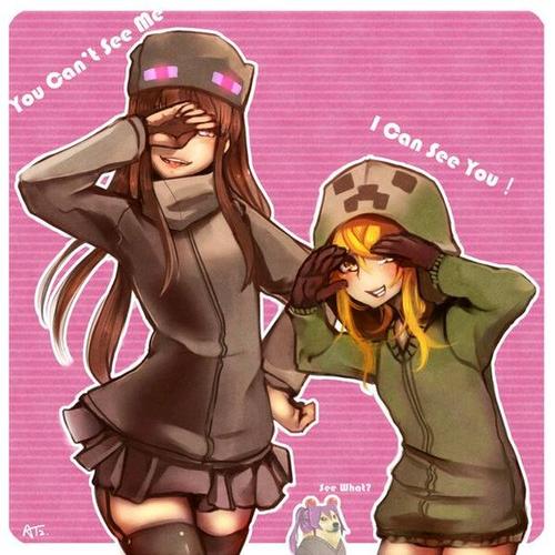 我的世界萌娘化图片