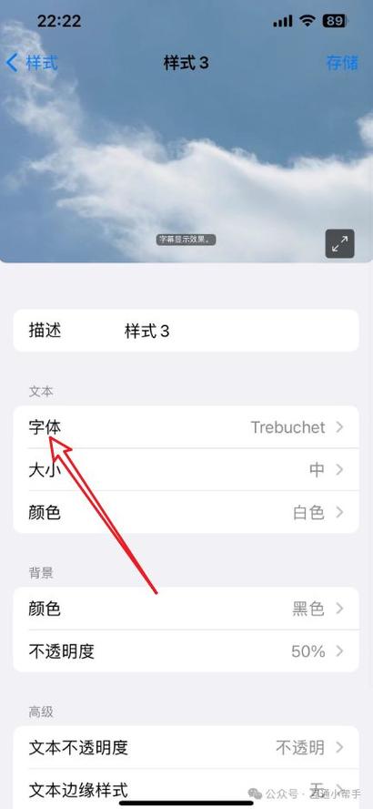 苹果手机怎么换字体颜色